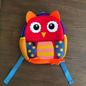 Toddler waterproof owl backpack